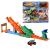 HOT WHEELS MONSTER TRUCK SET DE JOACA PROVOCAREA CROCODILULUI CU MASINUTA MEGA WREX SuperHeroes ToysZone