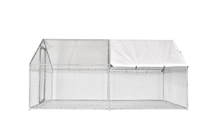 Tarc pasari 3x4x2 m din otel galvanizat cu acoperis impermeabil UV, Micul Fermier G01