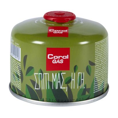 Cartuș gaz Micul Fermier 230g cu valvă și filet 7/16" (butan 90% / propan 10%)