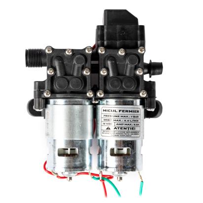 Pompa de presiune dublă 12V Micul Fermier cu filet – 7 bar, 5 L/min