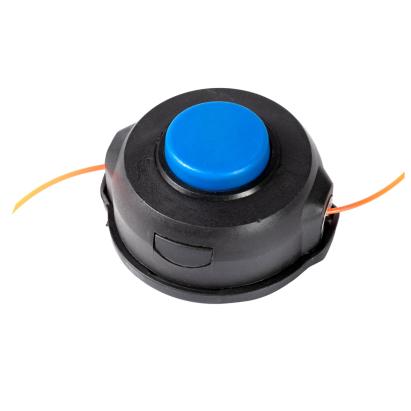 Tambur cap trimmer Micul Fermier Model 8, M10x1.25 2F, fir 2.4 mm (2.4 m), buton plastic