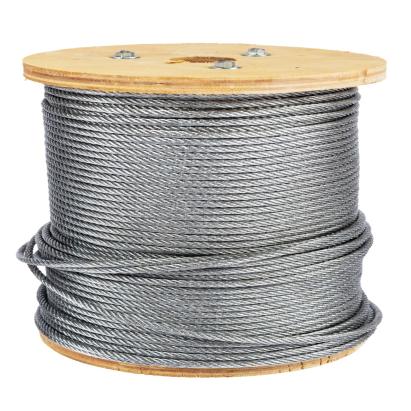 Cablu oțel zincat pe tambur Micul Fermier, 5 mm x 100 m