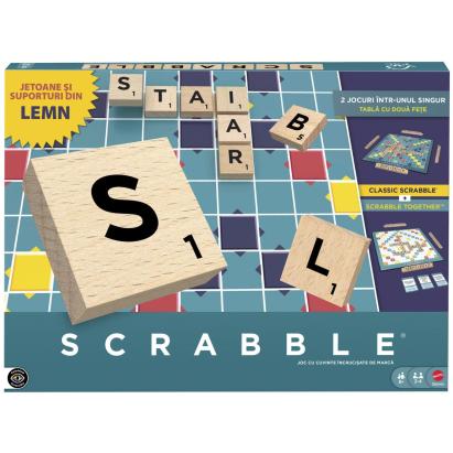 JOC SCRABBLE 2 IN 1 DIN LEMN IN LIMBA ROMANA SuperHeroes ToysZone