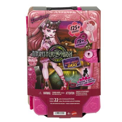 MONSTER HIGH SKULLTIMATE SECRETS PAPUSA DRACULAURA CU ACCESORII SuperHeroes ToysZone