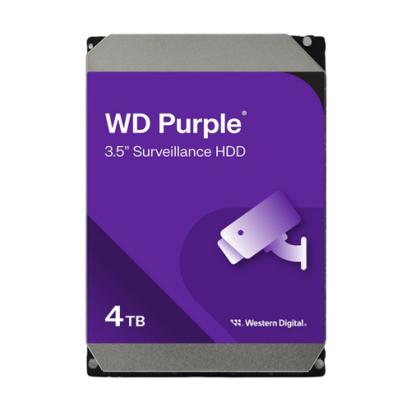 Hard disk 4TB - Western Digital PURPLE WD44PURZ SafetyGuard Surveillance