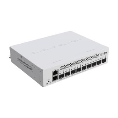 Switch L3, 5 x SFP 1G, 4 x SFP+ 10G, 1 x RJ45 1G, PoE In af/at, 1U - Mikrotik CRS310-1G-5S-4S+IN SafetyGuard Surveillance