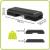 Step aerobic fitness profesional, reglabil 3 niveluri, PP, maxim 350 kg, 108x29x20 cm, negru gri Household NewTrend