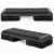 Step aerobic fitness profesional, reglabil 3 niveluri, PP, maxim 350 kg, 108x29x20 cm, negru gri Household NewTrend
