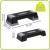 Step aerobic fitness reglabil 2 niveluri, PP, maxim 350 kg, 73x29x18 cm, negru gri Household NewTrend