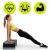 Step aerobic fitness reglabil 2 niveluri, PP, maxim 350 kg, 73x29x18 cm, negru gri Household NewTrend