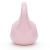 Kettlebell 4 kg, bitum cu invelis rezistent ABS, 18x21 cm, roz Household NewTrend