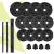 Set gantere si bara ajustabila 20 kg, 12 discuri, conector metalic cu spuma, negru Household NewTrend