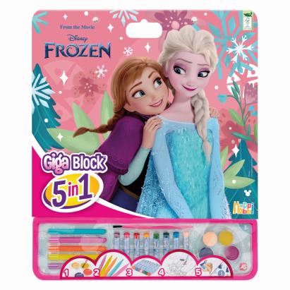 HAPPI HOBBI SET PENTRU PICTURA 5IN1 GIGABLOCK FROZEN  AVENTURA INGHETATA SuperHeroes ToysZone