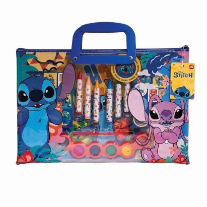 HAPPI HOBBI SET PENTRU PICTURA IN GEANTA TRANSPARENTA STITCH SuperHeroes ToysZone