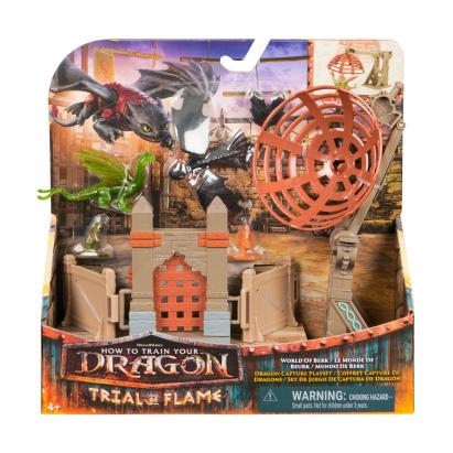 CUM SA ITI DRESEZI DRAGONUL INCERCAREA FLACARII SET DE JOACA ARENA DE ANTRENAMENT LUMEA LUI BERK SuperHeroes ToysZone