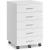 VASAGLE Dulap mobil rollbox pentru birouri, cu 5 sertare si roti, cadru din PAL, 42x40x66 cm, alb Household NewTrend