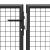 Poartă de grădină din oțel 350x175 cm antracit GartenMobel Dekor