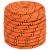Frânghie de barcă, portocaliu, 16 mm, 25 m, polipropilenă GartenMobel Dekor