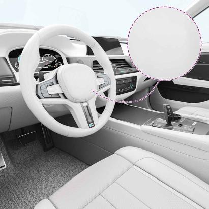 Folii auto 4D, 2 buc., alb, 100x150 cm GartenMobel Dekor