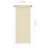 Jaluzea tip rulou de exterior, crem, 60x140 cm, HDPE GartenMobel Dekor