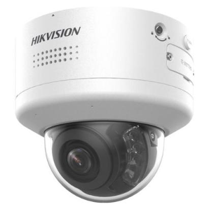 Camera IP Dome PTRZ Hikvision, 4K 8MP, ColorVu, lentila motorizata  2.8 - 12 mm, IR 40m, lumina alba 40m, difuzor, microfon, alarma,  IP66, IK10 - DS-2CD2787G2H-LIPTRZS2U/SL(2.8-12MM) SafetyGuard Surveillance