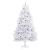 Brad de Crăciun artificial Alb 138 x 138 x 300 cm PVC și Metal GartenMobel Dekor
