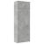 Dulap de depozitare, gri beton, 80x42,5x225 cm, lemn prelucrat GartenMobel Dekor