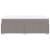 Pat box spring cu saltea, gri taupe, 120x200 cm, textil GartenMobel Dekor