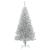 Pom de Crăciun artificial cu suport, argintiu, 120 cm PET GartenMobel Dekor