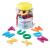 Litere de tipar magnetice "Jumbo" - set de 40 de piese PlayLearn Toys