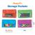 Set buzunare pentru magneti PlayLearn Toys