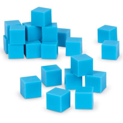 Set cuburi baza 10 (100 buc.) PlayLearn Toys