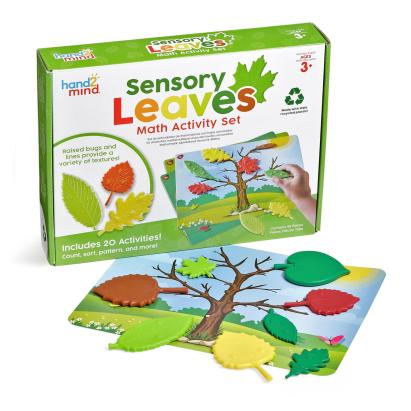 Set activitati matematice - Frunze senzoriale PlayLearn Toys