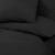 Set cu husă de pilotă, negru, 240x220 cm, microfibră GartenMobel Dekor
