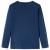 Tricou pentru copii cu mâneci lungi, bleumarin, 104 GartenMobel Dekor