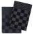 Set de prosoape, 20 buc., negru și gri, bumbac GartenMobel Dekor