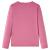 Tricou pentru copii cu mâneci lungi roz zmeură 116 GartenMobel Dekor