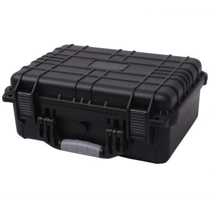 Valiză de protecție pentru echipamente 40.6x33x17.4 cm, Negru   GartenMobel Dekor