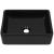 Bazin chiuvetă ceramic, dreptunghiular, negru, 41 x 30 x 12 cm GartenMobel Dekor