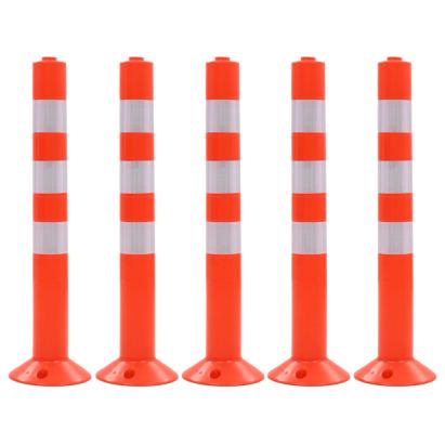 Baliză control trafic, 5 buc., plastic, 75 cm GartenMobel Dekor
