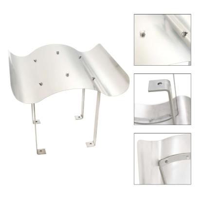 Apărătoare de horn, oțel inoxidabil, 60 x 80 x 39 cm GartenMobel Dekor