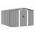 Șopron de grădină, 257x298x178 cm, gri, metal GartenMobel Dekor