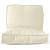 Set de perne pentru palet 2 pcs Crem Material Oxford GartenMobel Dekor