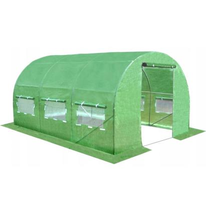 Sera de gradina, tip tunel cu cadru metalic, 250x400cm, 10mp (3 segmente) Household NewTrend