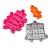 Set jucarii senzoriale - Numberblocks® de la 1 la 10 PlayLearn Toys