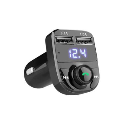 Modulator FM auto X8 Bluetooth A2DP 2USB kit maini libere TF MP3 FLAC MIV Automotive TrustedCars