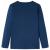 Tricou de copii cu mâneci lungi bleumarin 128 GartenMobel Dekor