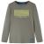 Tricou pentru copii cu mâneci lungi, kaki, 92 GartenMobel Dekor