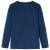 Tricou pentru copii cu mâneci lungi, bleumarin, 92 GartenMobel Dekor