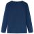 Tricou pentru copii cu mâneci lungi, bleumarin, 116 GartenMobel Dekor